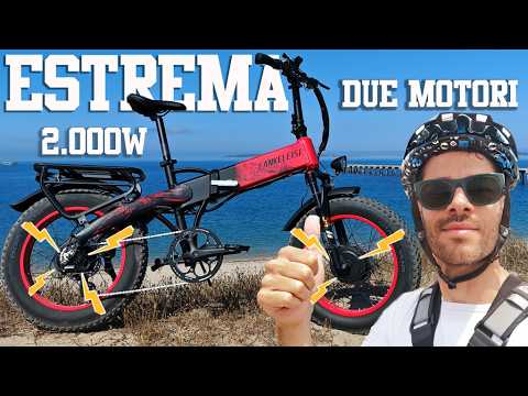 Najpotężniejszy elektryczny rower terenowy o mocy 2000W: Lankeleisi X2000 Max